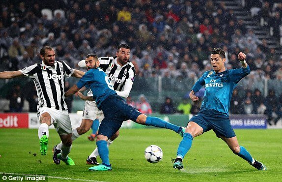 Kết quả bóng đá Real Madrid vs Juventus, tứ kết C1 2018