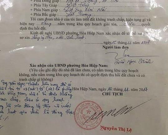 Đề xuất buộc thôi việc cán bộ tư pháp làm giả chữ ký chủ tịch phường ở Đà Nẵng