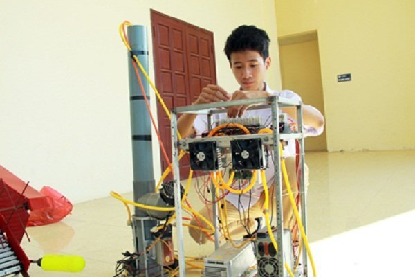 Tạ Hoàng Bảo Việt và ý tưởng hệ thống làm mát bằng tháp bay hơi