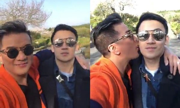 Video: Giữa ồn ào iFan, Đàm Vĩnh Hưng hôn má, tình cảm bên Dương Triệu Vũ tại Nhật