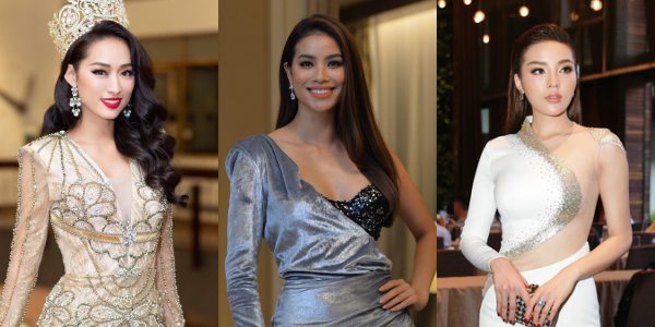 Cùng diện váy xẻ sâu táo bạo, Kỳ Duyên hay Phạm Hương nóng bỏng hơn?