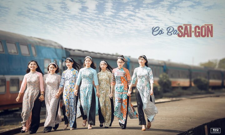 Ảnh kỷ yếu ‘Cô Ba Sài Gòn’ của học sinh Thanh Hóa gây 'sốt'