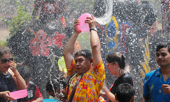 Lễ hội té nước Thái Lan 2018 diễn ra vào ngày nào