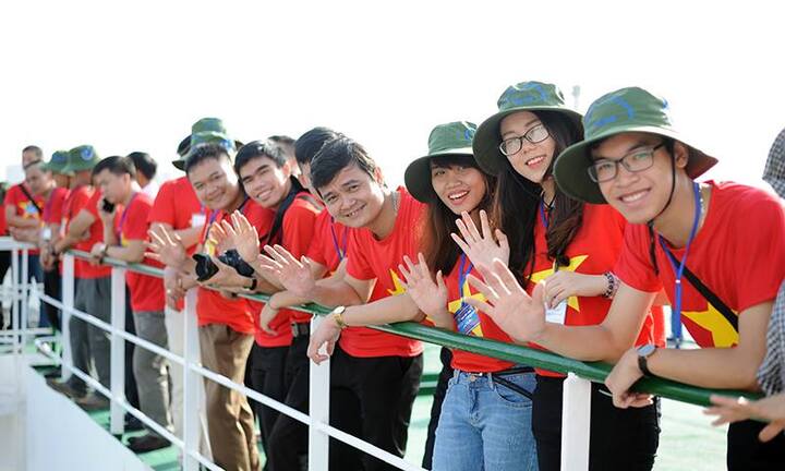 200 thanh niên tham gia ‘Hành trình Tuổi trẻ vì biển đảo quê hương’ 2018