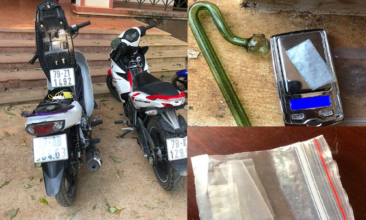 Bắt 3 thanh niên mang ma túy trên đường Hồ Chí Minh