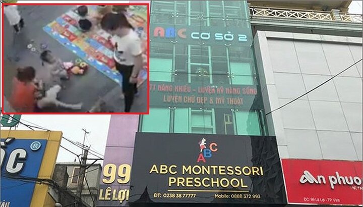 Đình chỉ giáo viên mầm non bạo hành trẻ dã man ở Nghệ An