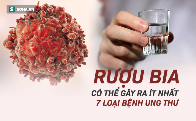 Không chỉ tự làm tổn thương gan, người hay uống bia rượu có nguy cơ mắc 7 loại ung thư