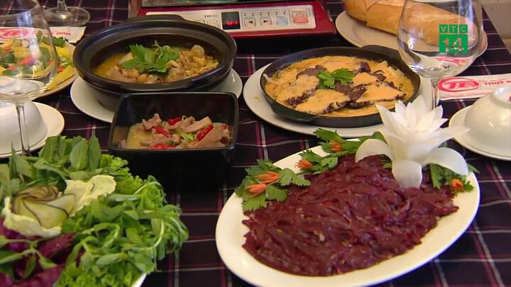 Cách làm thịt đà điểu nhúng dấm, đà điểu thiết bản đậm đà, bổ dưỡng