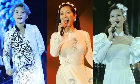 Hồng Nhung, Đông Nhi, Vũ Cát Tường khuấy động phố đi bộ