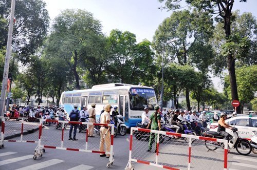 Thông tin cấm đường ở TP.HCM dịp lễ 30/4 và 1/5, người dân cần biết