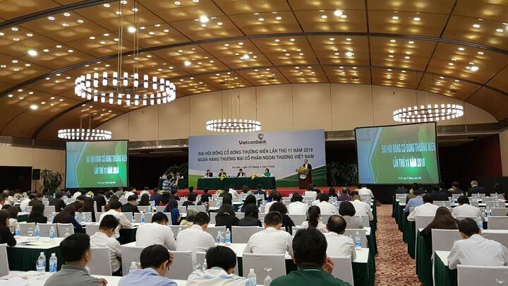 Đại hội cổ đông Vietcombank 2018: Báo lãi lớn, Chủ tịch FPT Trương Gia Bình ứng cử HĐQT