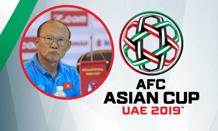 HLV Park Hang Seo dự lễ bốc thăm VCK Asian Cup 2019