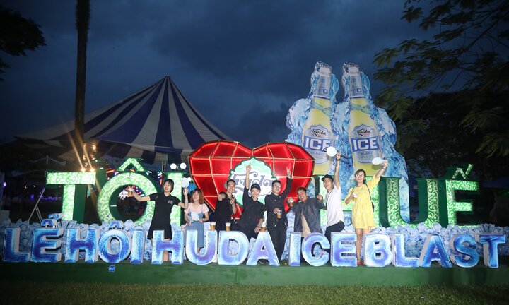 Carlsberg Việt Nam ra mắt Huda Ice Blast - dòng bia mới sử dụng công nghệ ủ bia ở -1 độ C