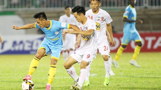Trực tiếp Sanna Khánh Hòa BVN vs HAGL vòng 7 V-League