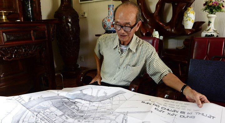 Ảnh: 13 bản đồ quy hoạch đô thị mới Thủ Thiêm từ năm 1995