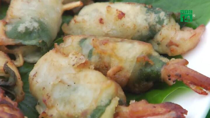 Cách làm khoai lang cuốn tôm chiên giòn thơm ngon, lạ miệng