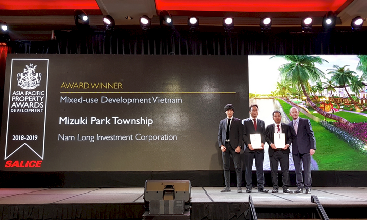 Khu đô thị Mizuki Park nhận liên tiếp 2 giải thưởng quốc tế tại Asia Property Awards 2018