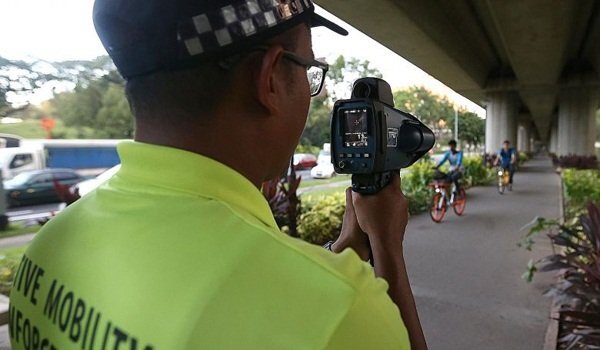 Singapore bắn tốc độ người đi xe đạp, vi phạm có thể bị phạt tù