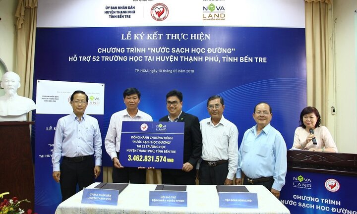 Chương trình 'Nước sạch học đường' đem nguồn nước uống đạt chuẩn đến ĐBSCL