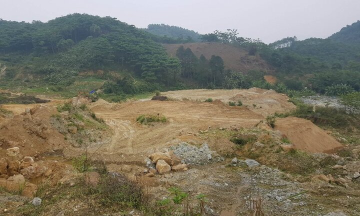 Thực hư thông tin Công ty TNHH Khai thác khoáng sản Thanh Sơn khai thác tài nguyên trái phép