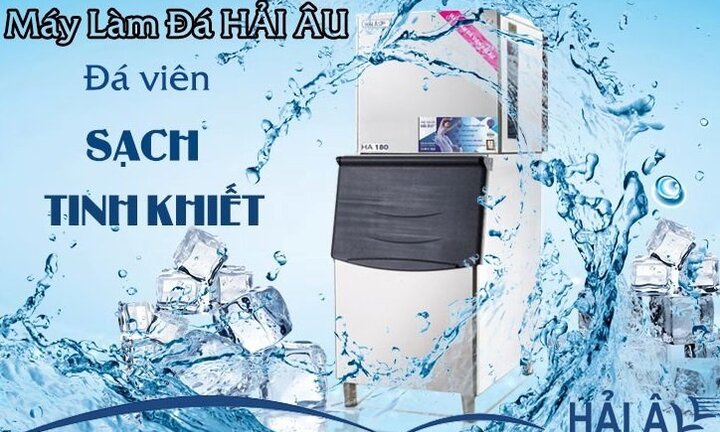 Máy làm đá Hải Âu giải quyết ‘vấn nạn’ đá bẩn