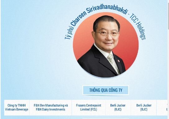 Người giàu Thái Lan đang sở hữu gì ở Việt Nam?