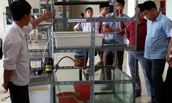 Cậu học trò sáng chế máy làm vườn - ao - chuồng