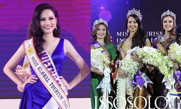 Diệu Linh dừng chân ở top 10, người đẹp Brazil đăng quang ‘Nữ hoàng Du lịch Quốc tế 2018’