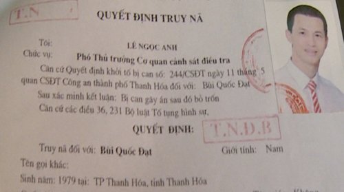 Truy nã kẻ cầm đầu nhóm côn đồ dùng súng bắn người rồi bỏ trốn ở Thanh Hóa