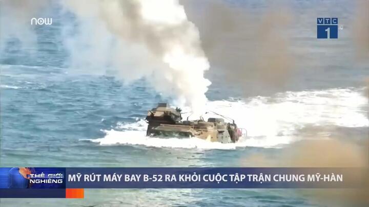 Video: Mỹ rút 'Pháo đài bay' B-52 khỏi cuộc tập trận chung Mỹ - Hàn