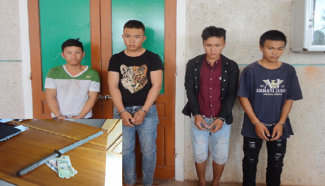 Hai anh em ruột vác kiếm chặn xe tải cướp tiền ở Hà Tĩnh