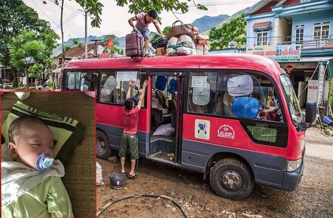 Bà mẹ trẻ bỏ con trai 1 tháng tuổi trên xe khách, nhắn người khác nuôi hộ