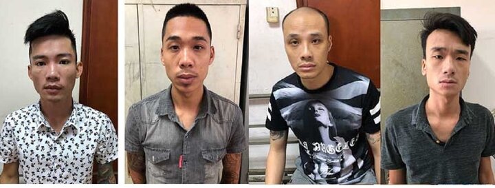 Nhóm giang hồ nổ súng, ném 'bom xăng' để đòi nợ ở Hà Nội