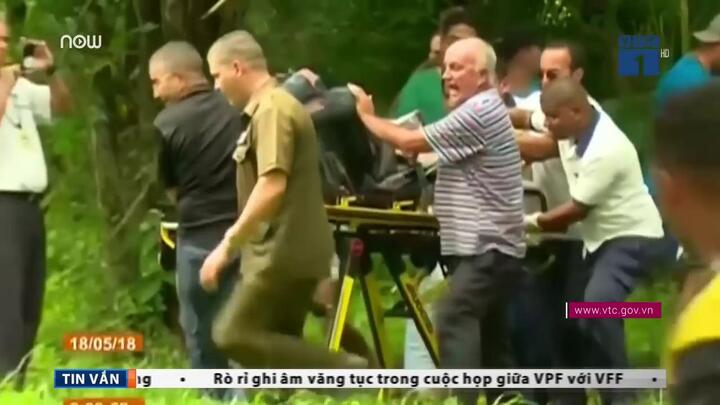 Video: Cuba tuyên bố quốc tang 2 ngày sau tai nạn máy bay thảm khốc