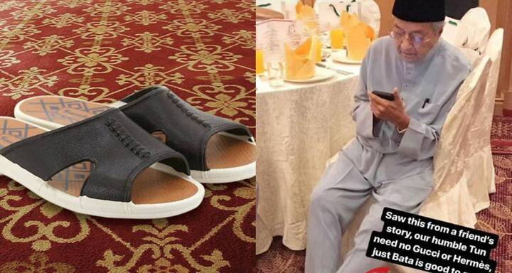 Thủ tướng Malaysia đi dép lê, săn hàng giảm giá cùng vợ gây bão mạng