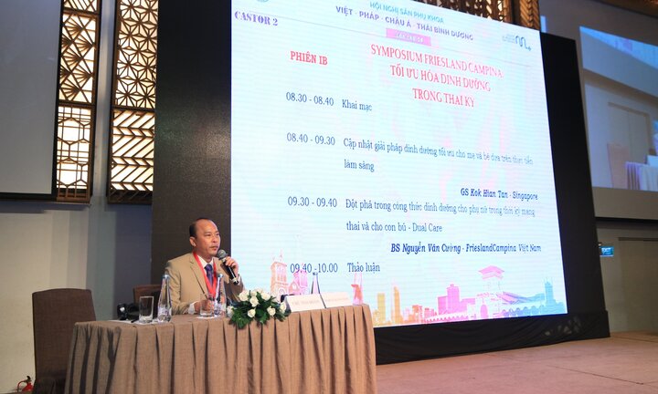 Nhãn hàng Friso tiếp tục đồng hành cùng Hội nghị sản phụ khoa Việt Pháp lần thứ 18