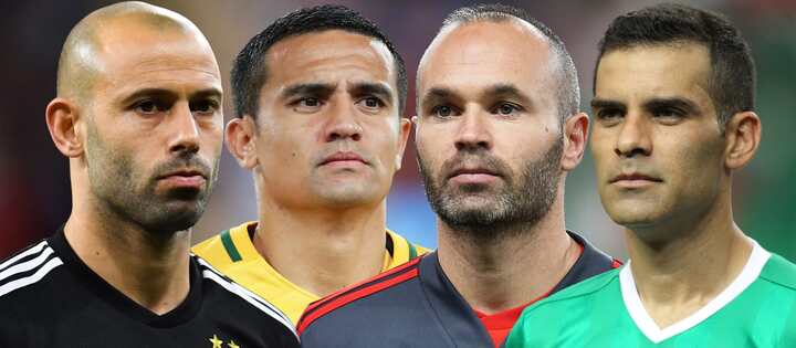 4 'ông già gân' huyền thoại tại World Cup 2018