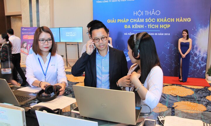 VNPT giới thiệu giải pháp chăm sóc khách hàng đa kênh tích hợp