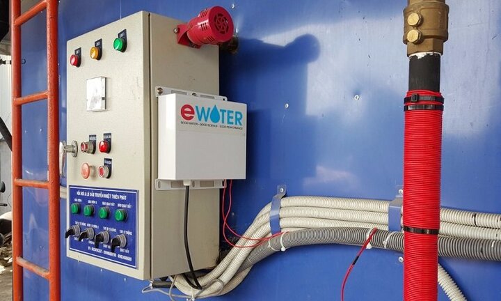 Ewater - thiết bị xử lý cáu cặn lò hơi công nghiệp hiệu quả