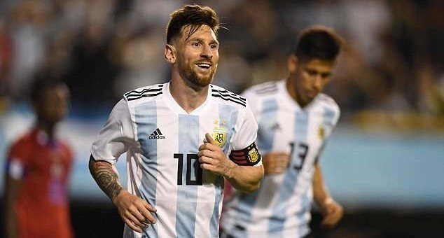 Messi lập hat-trick, Argentina 'dạo chơi' trước thềm World Cup 2018