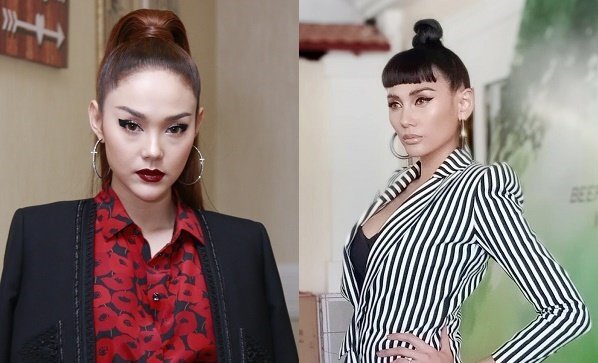 Minh Hằng diện hàng hiệu 'chặt' đẹp Hoàng Yến tại The Face 2018