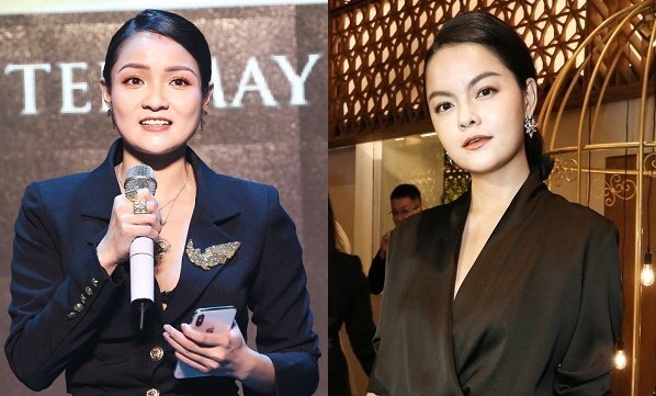 Phạm Quỳnh Anh đến chúc mừng Thủy Top lên chức bà chủ