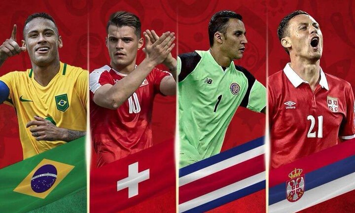 Nhận định bảng E World Cup 2018: Chờ ẩn số Serbia, ngôi đầu bảng cho Brazil