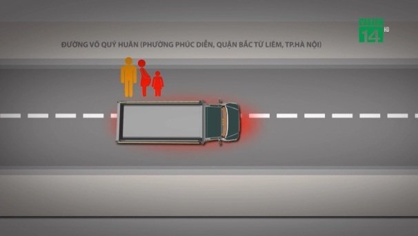 Video: Toàn cảnh vụ xe tải lùi cán chết 3 mẹ con thương tâm ở Hà Nội