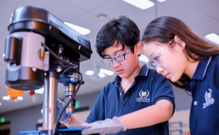 Khám phá không gian sáng chế hiện đại của học sinh Vinschool