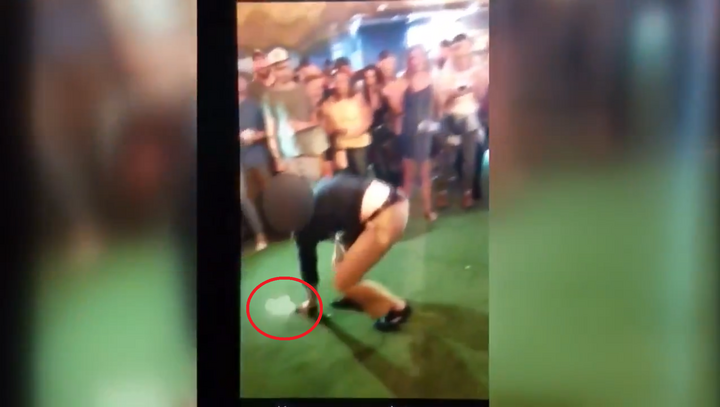 Video: Nhặt súng rơi khi nhảy santo, đặc vụ FBI vô tình bắn bị thương người xem