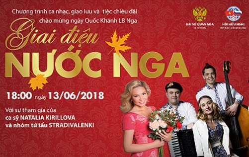 Hấp dẫn chương trình giao lưu âm nhạc chào mừng Quốc Khánh Nga