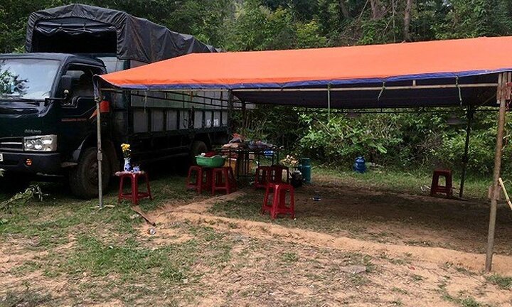 Triệt phá ổ bạc lớn nằm trong rừng sâu ở Tây Nguyên