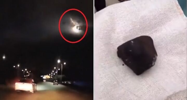 Clip: Thiên thạch xuyên thủng nhà dân ở Trung Quốc