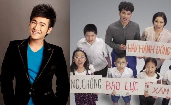 Ca sĩ Minh Quân kêu gọi đồng nghiệp thực hiện dự án chống nạn ấu dâm